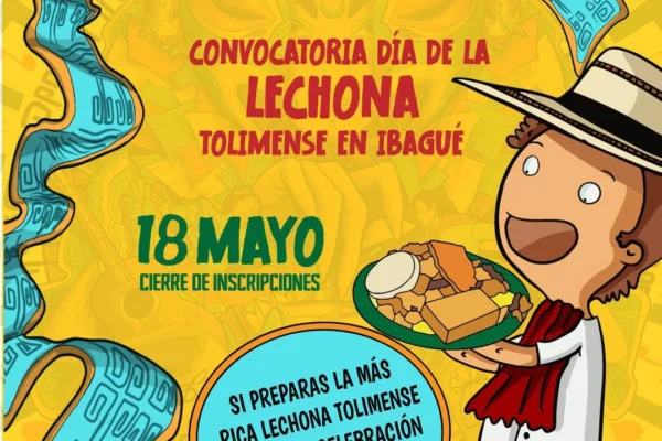 Convocatoria día de la lechona Tolimense en Ibagué
