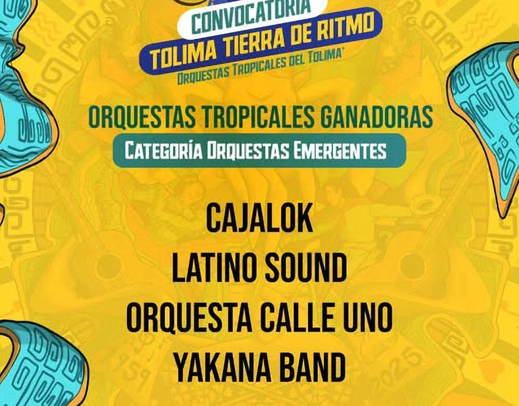 GANADORES TOLIMA TIERRA DE RITMO